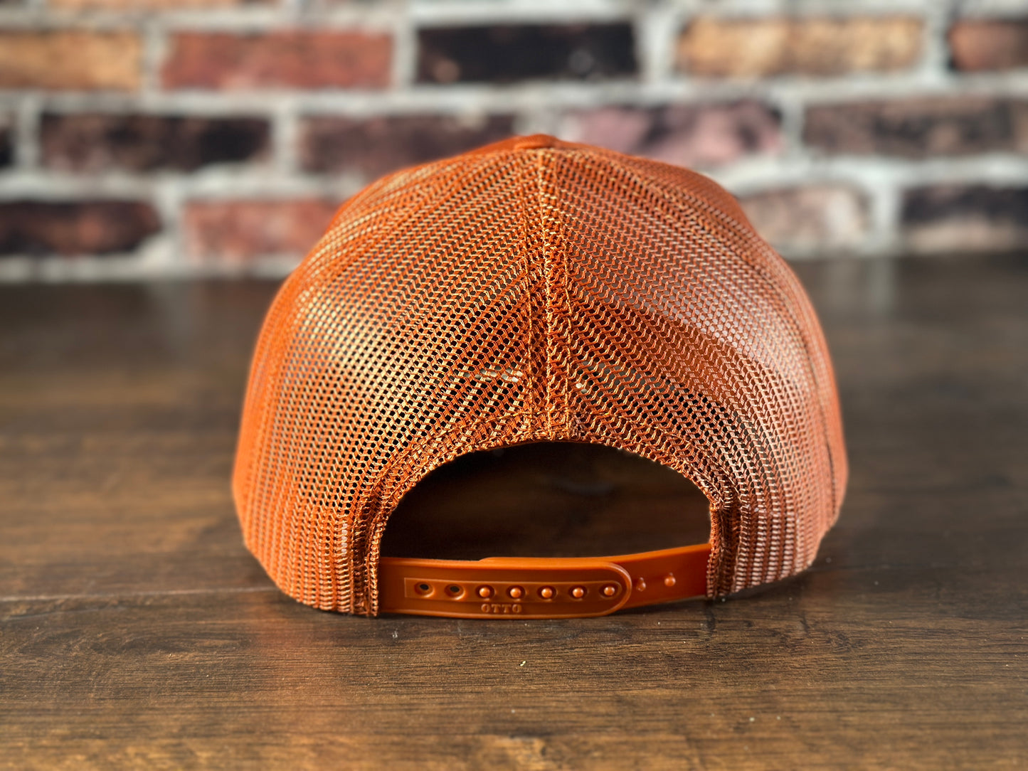 SDG Rust Trucker with Gold Carbon Fiber Patch