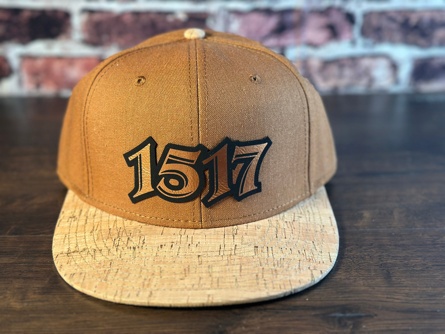 1517 Gold and Cork Snapback