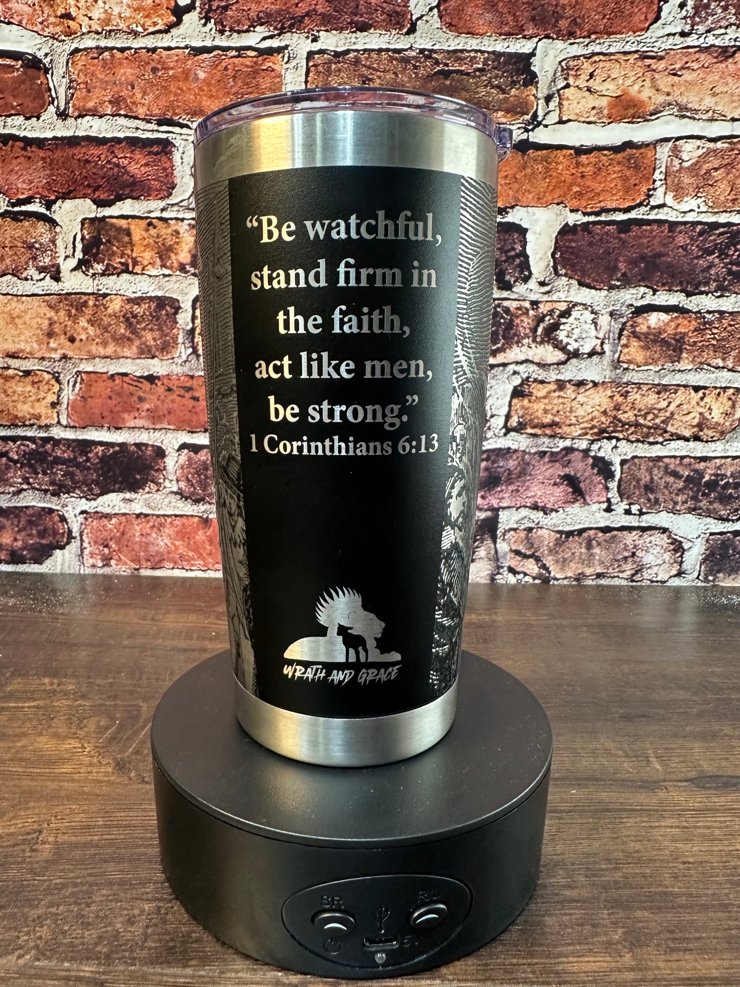 Courageous Men  20oz  Tumbler