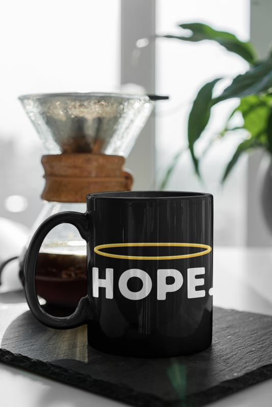 Holy Hope - 11oz Black mug