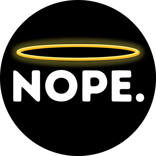 Holy Nope Sticker