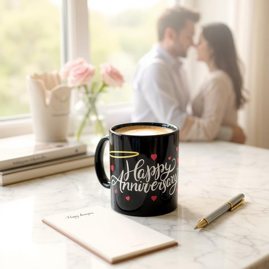Holy Nope Anniversary Mug  - 11oz Black mug