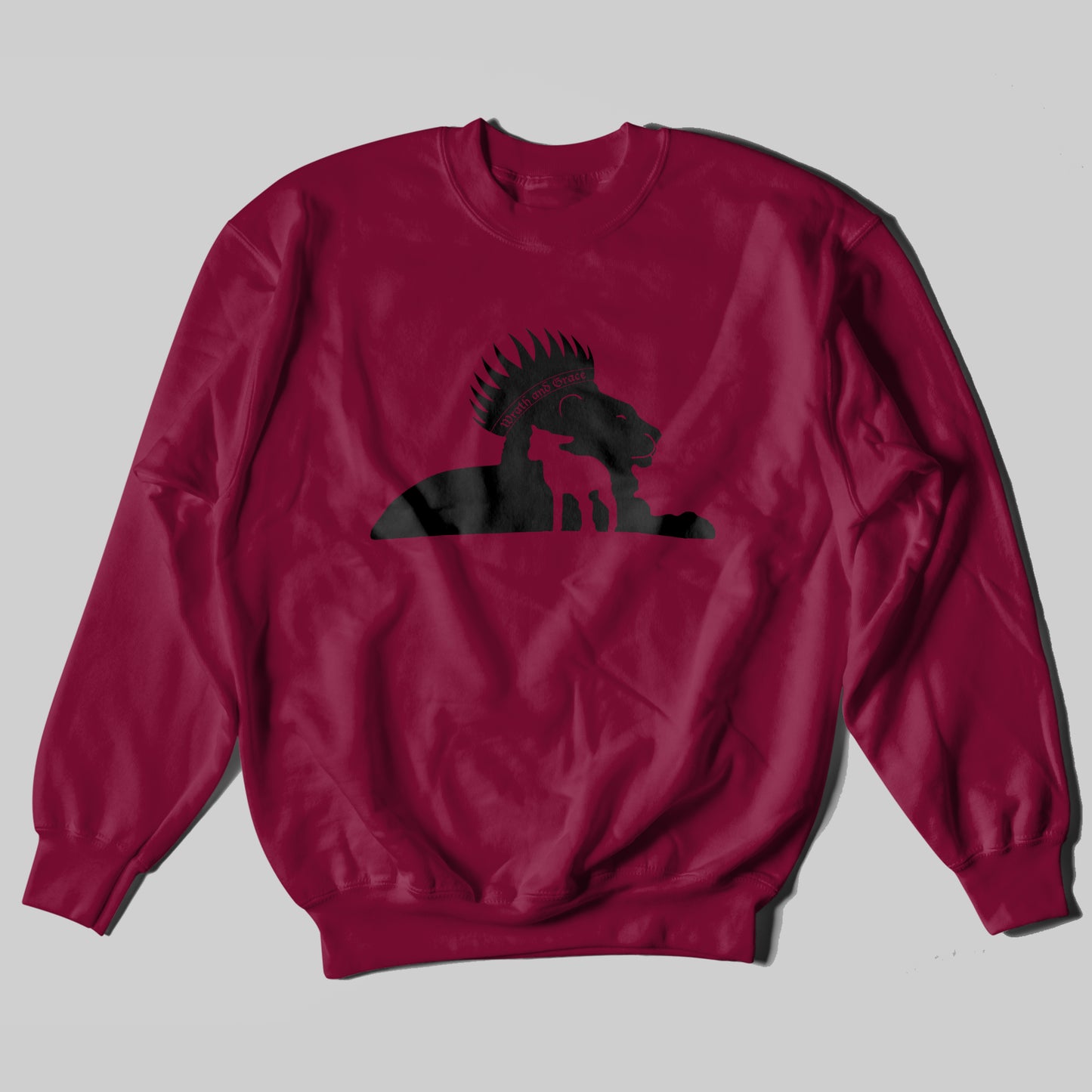 Wrath and Grace Black Logo - Sweatshirt