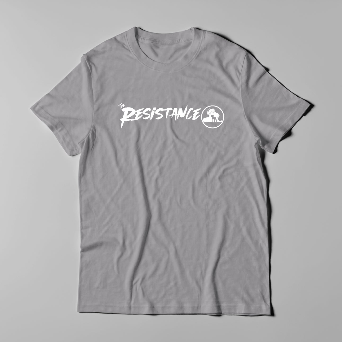 The Resistance White Logo - Men T-Shirt