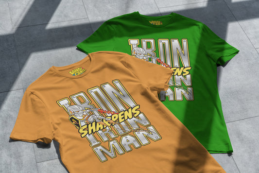 Adult Iron Sharpens Iron Man