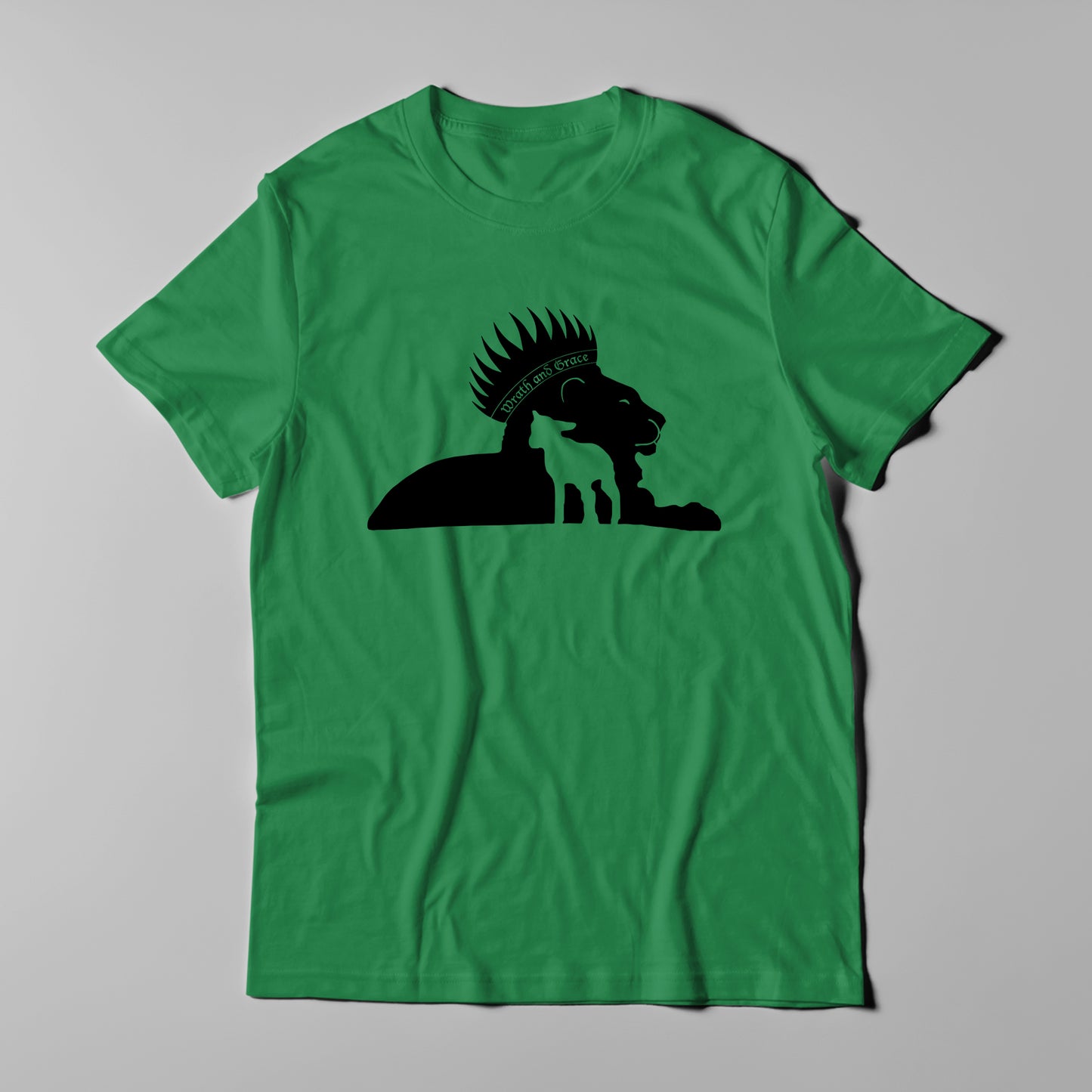 Wrath and Grace Black Logo - Men T-Shirt