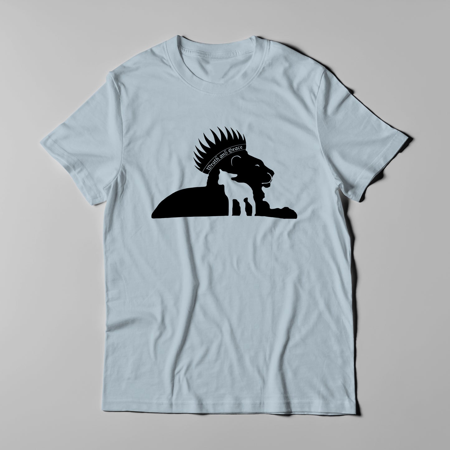 Wrath and Grace Black Logo - Men T-Shirt