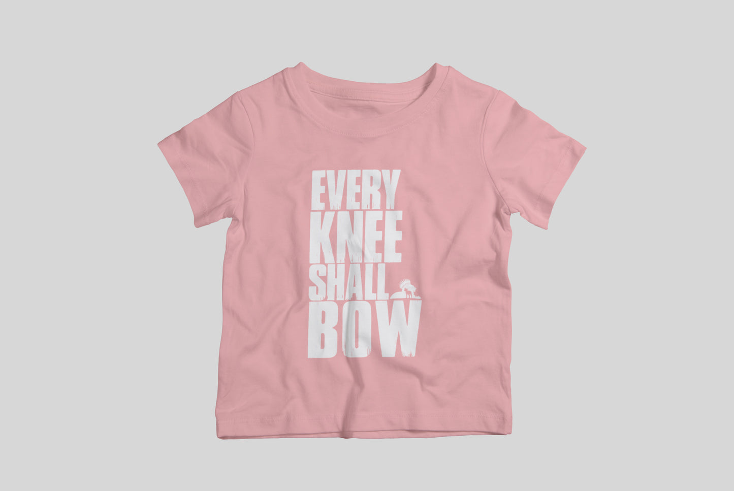 Every Knee Shall Bow - Kids T-Shirt