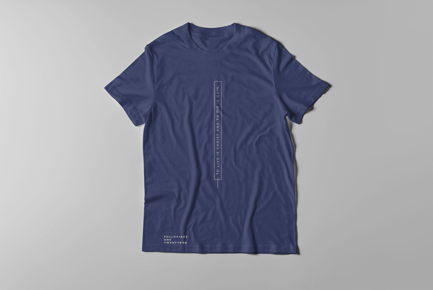 To Live Is Christ - Men T-Shirt