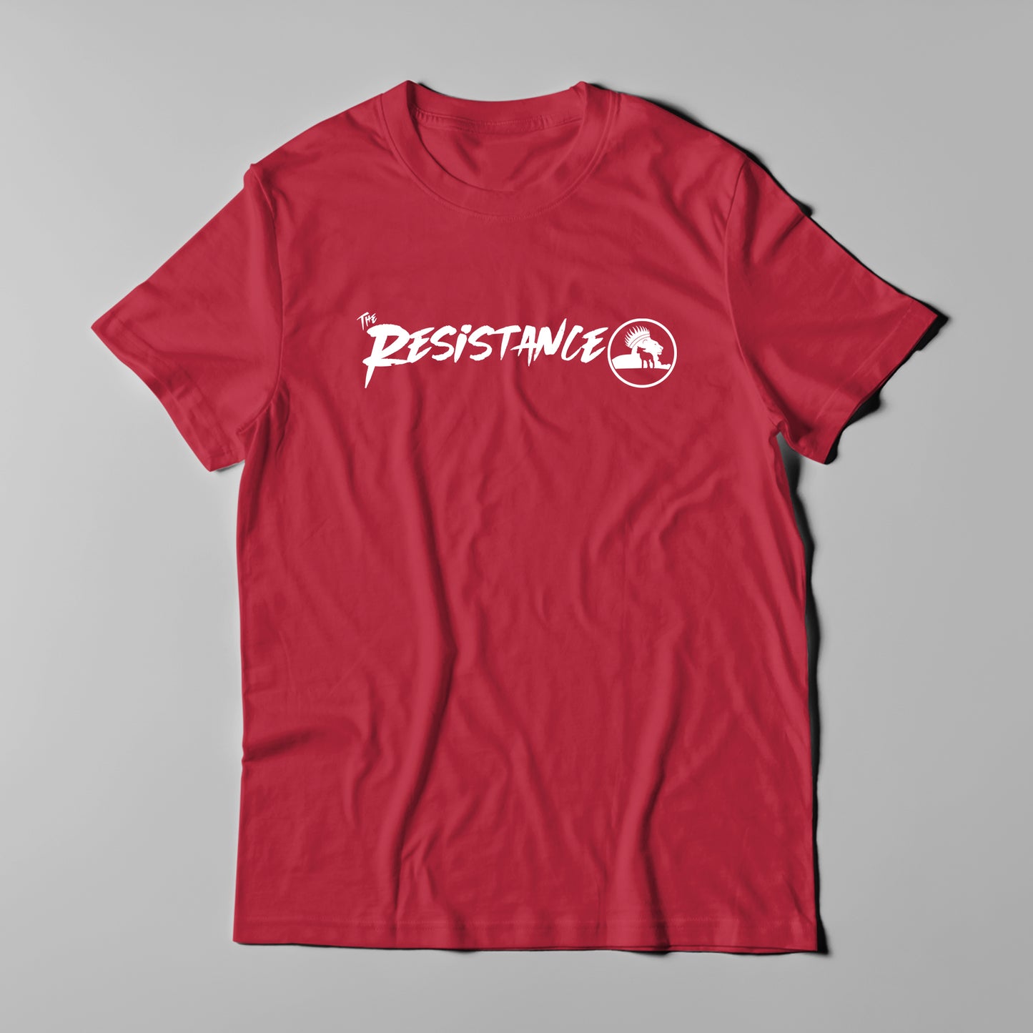 The Resistance White Logo - Men T-Shirt