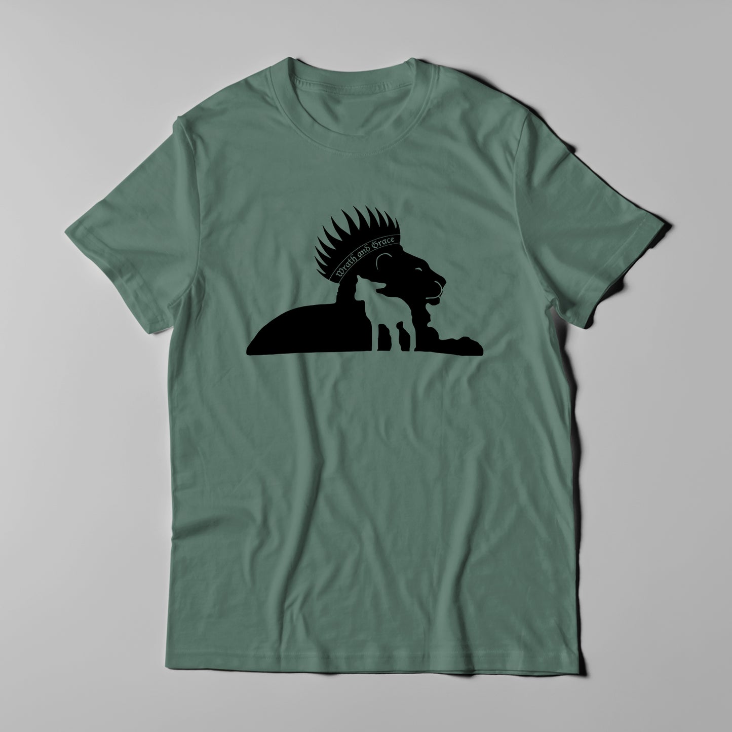 Wrath and Grace Black Logo - Men T-Shirt
