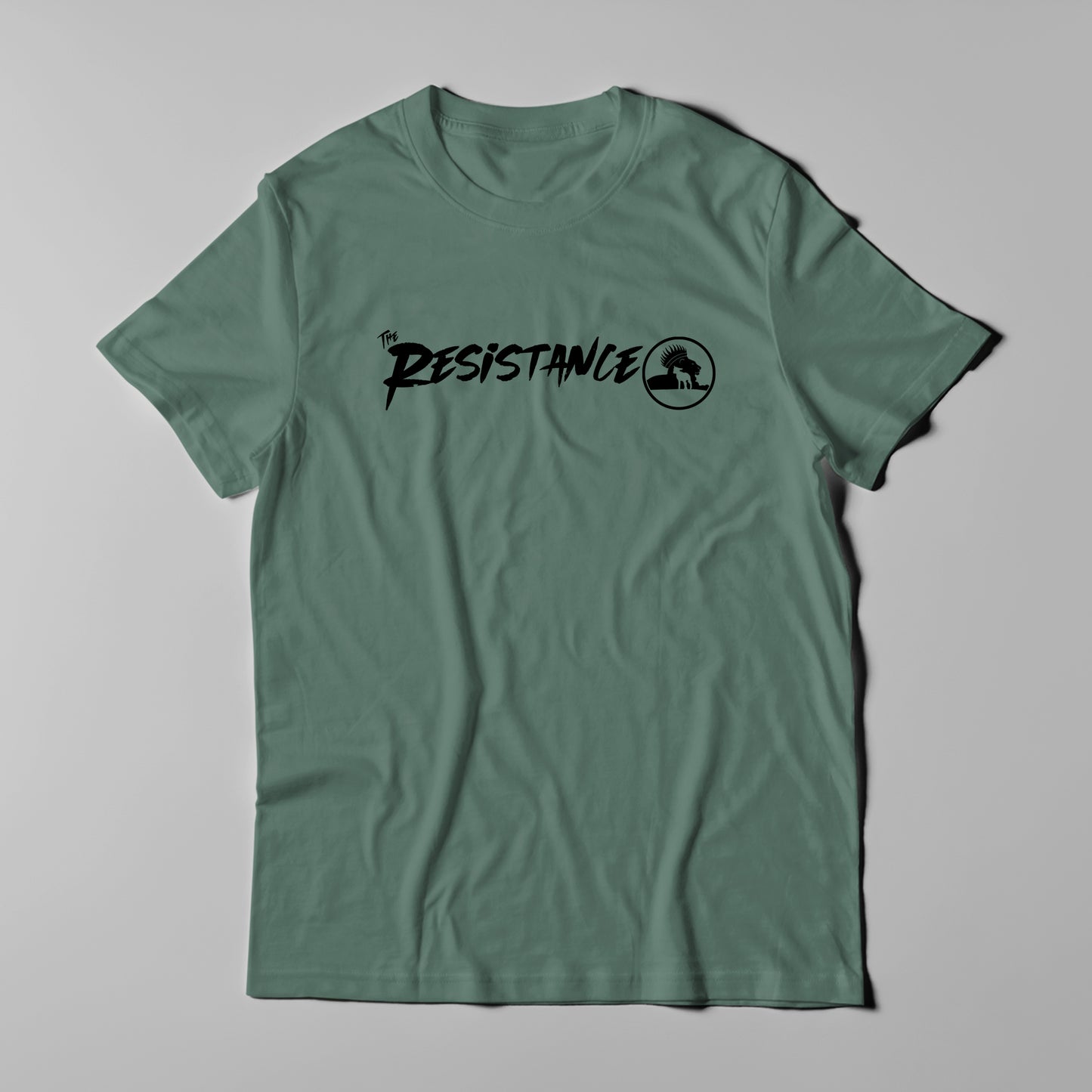 The Resistance Black Logo - Men T-Shirt