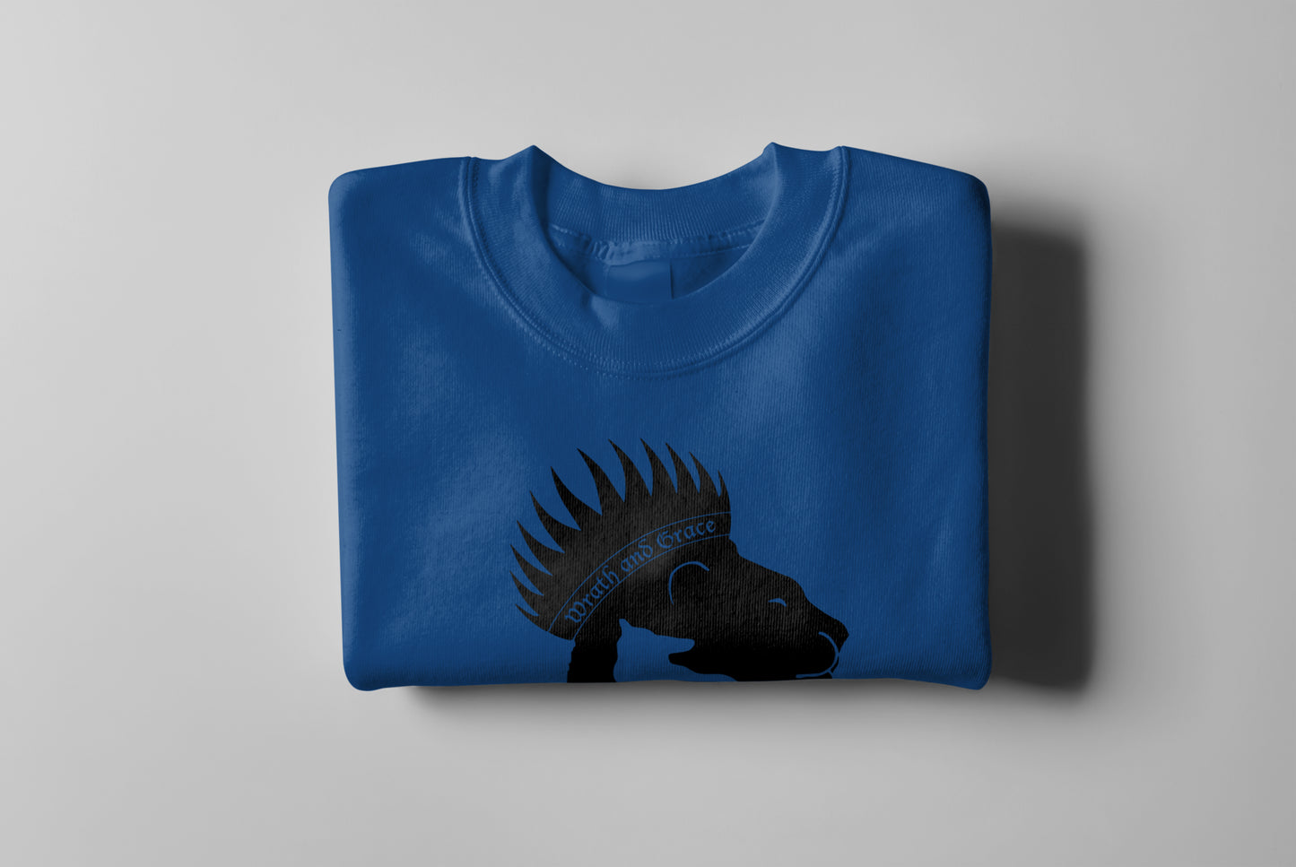 Wrath and Grace Black Logo - Sweatshirt