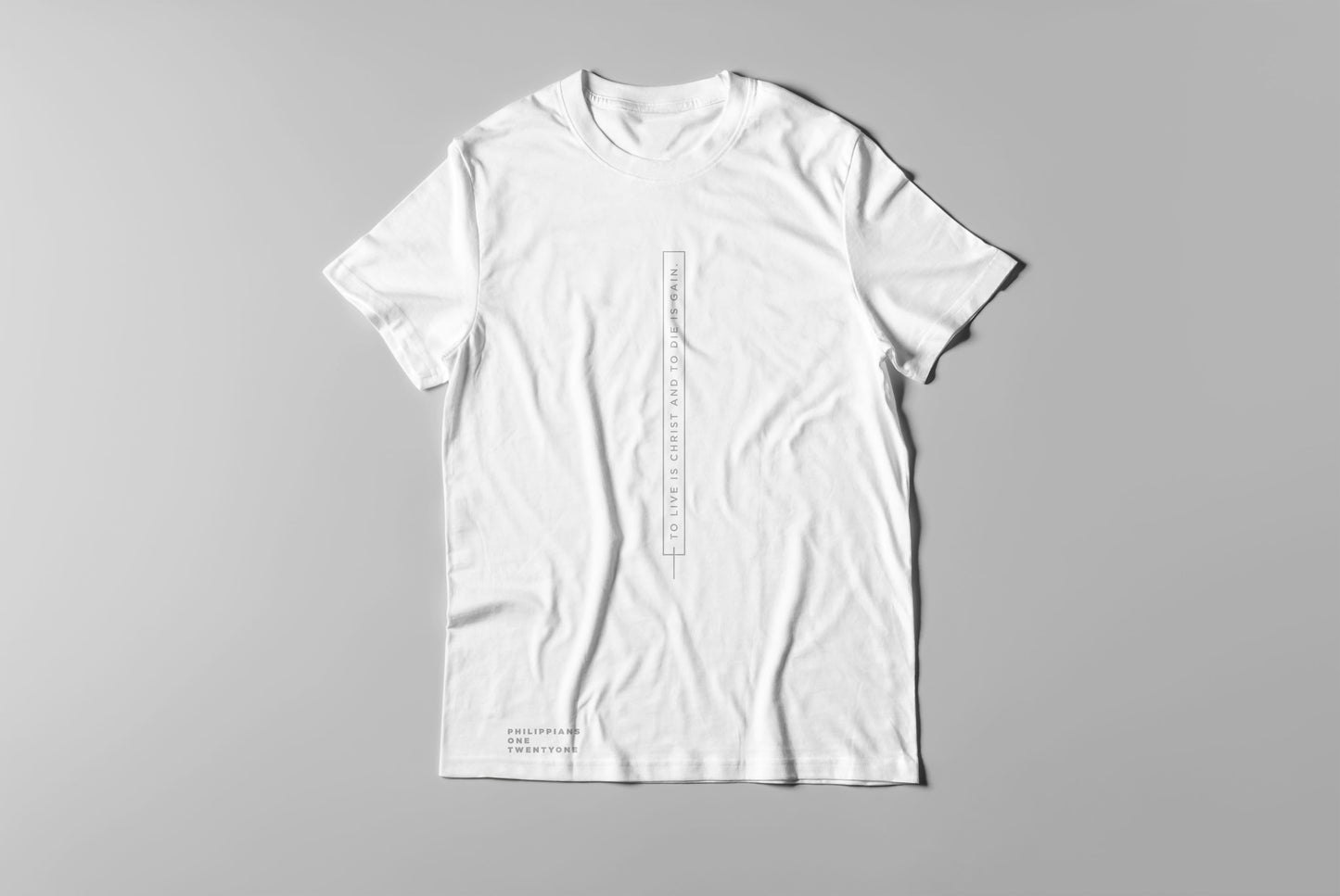 To Live Is Christ - Men T-Shirt