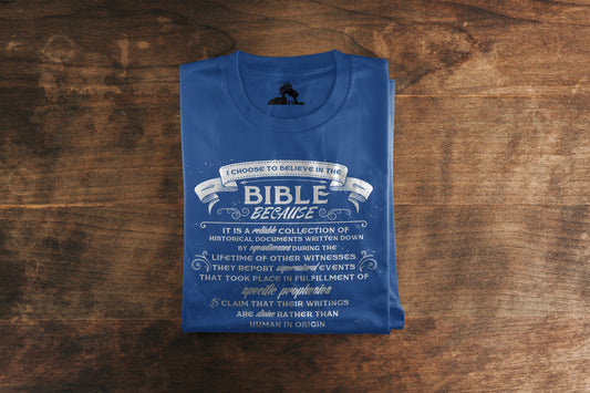 Why I Believe The Bible | Long Sleeve (VBM)