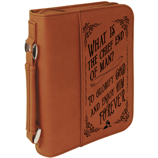 Chief End of Man - Bible Cover