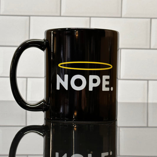 Holy Nope - 11oz Black mug