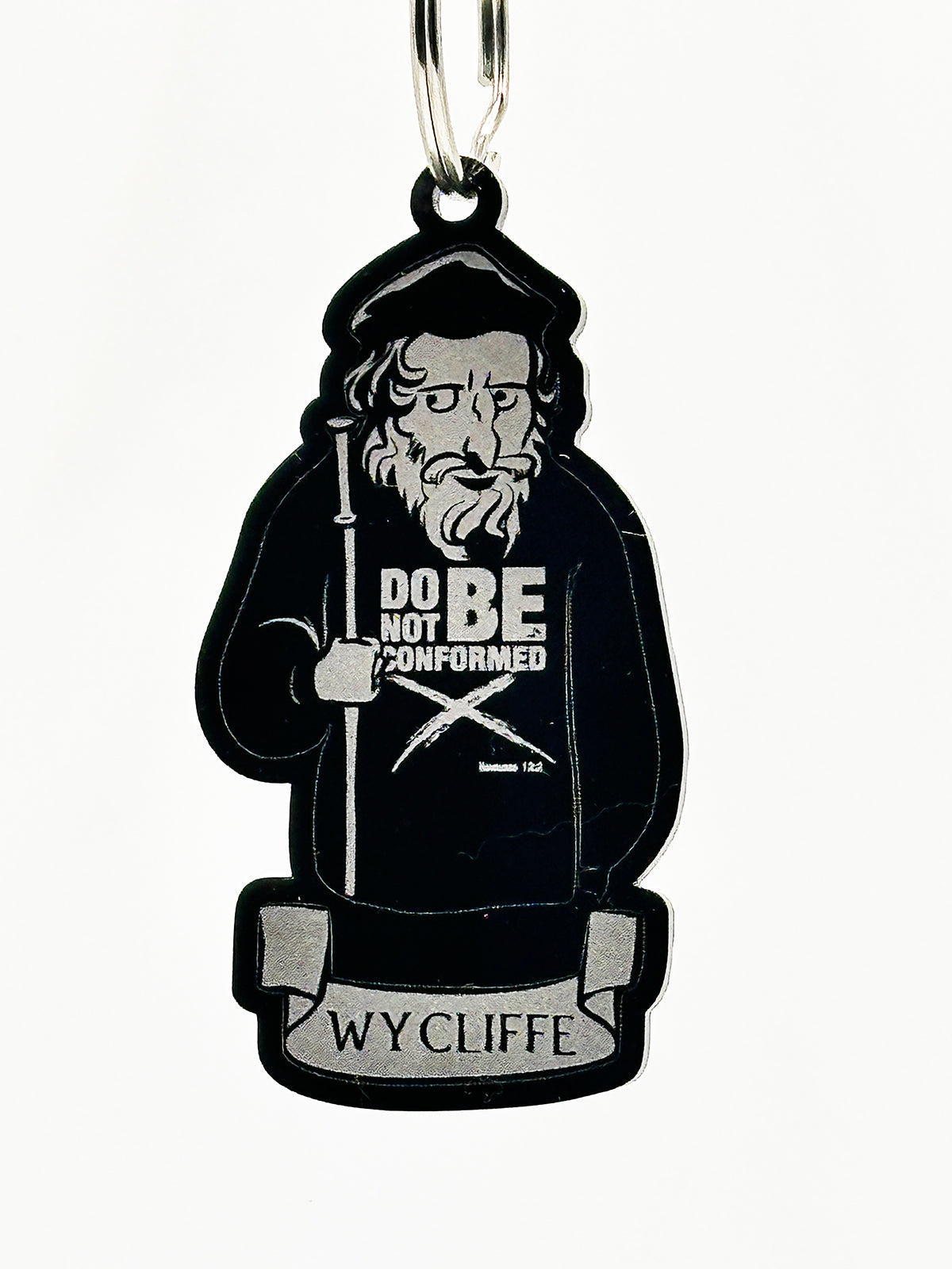 Reformers Black Acrylic Keychain