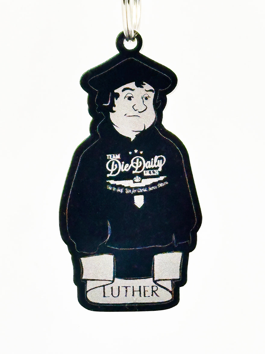 Reformers Black Acrylic Keychain