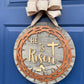 He Is Risen 16" Door Sign