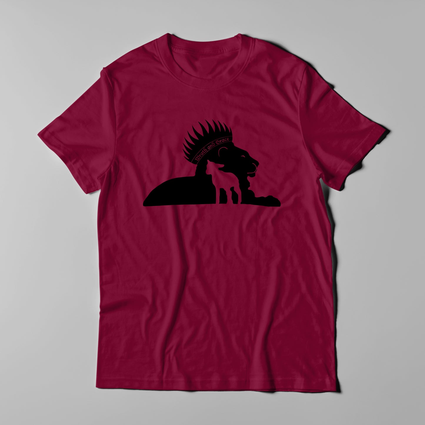 Wrath and Grace Black Logo | T-Shirt (VBM)