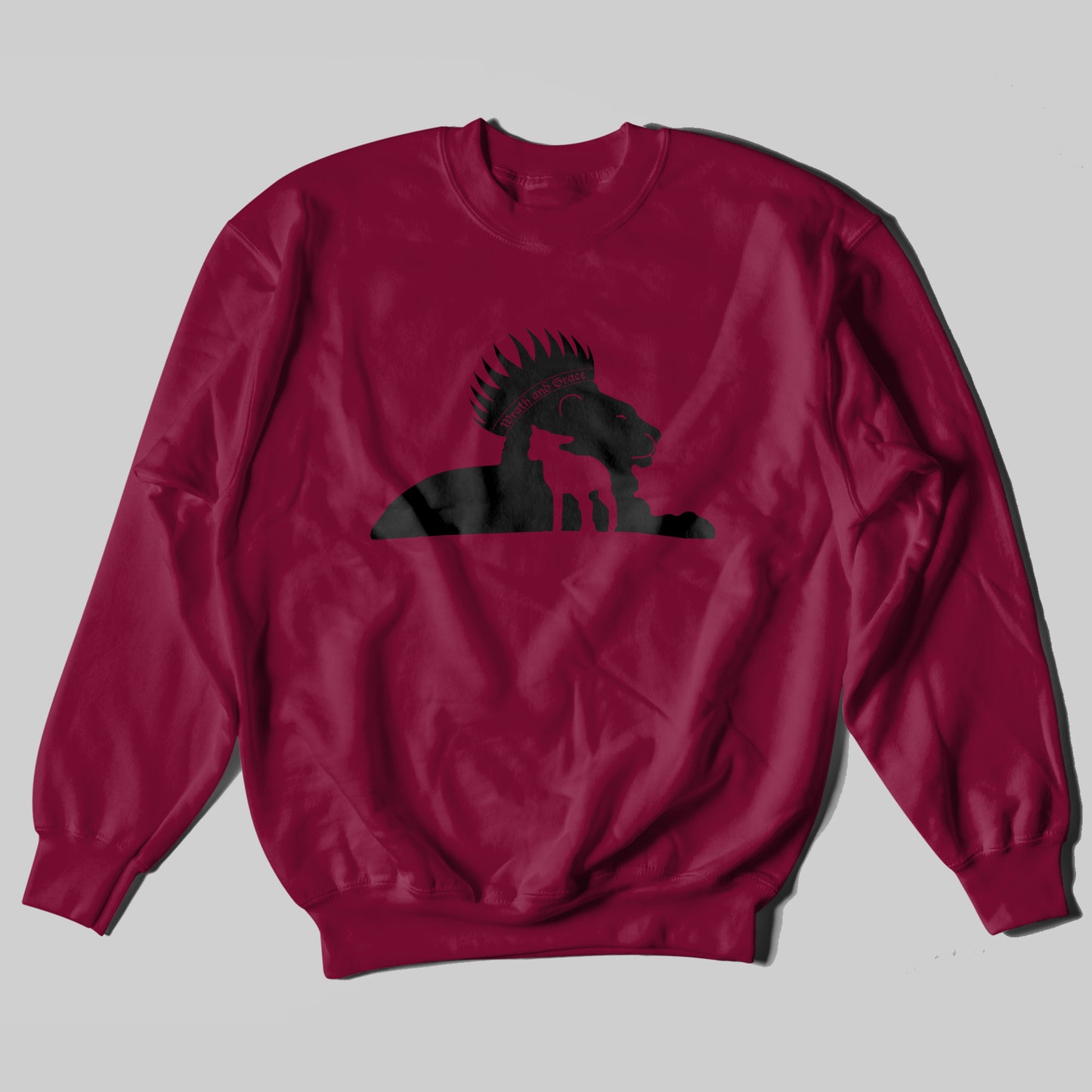 Wrath and Grace Black Logo | Sweatshirt (VBM)