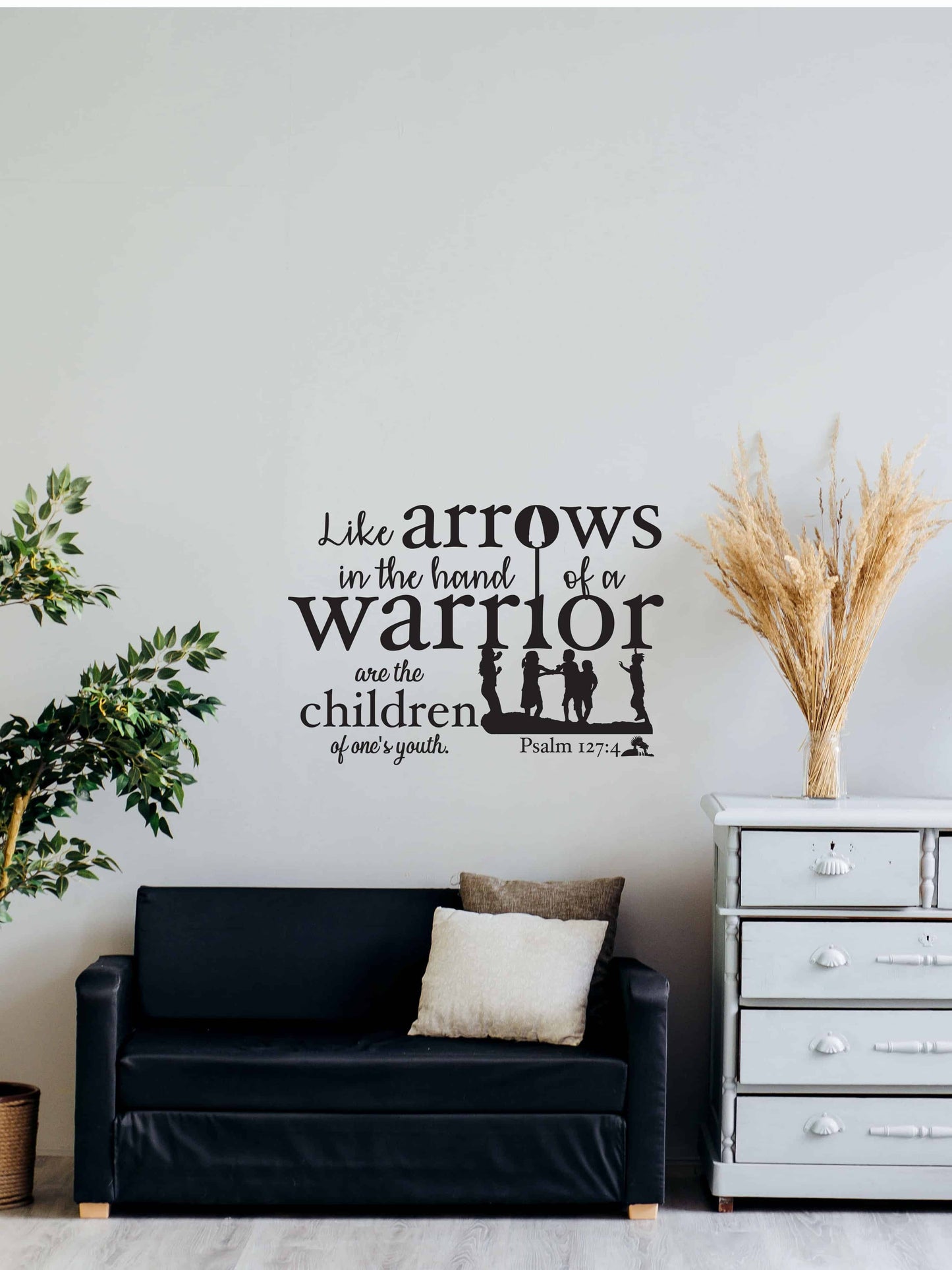 Like Arrows in The Hand of a Warrior - Christian Wall Art