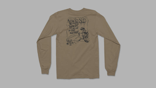 The Cave Of Adullam Long Sleeve (Black Ink)