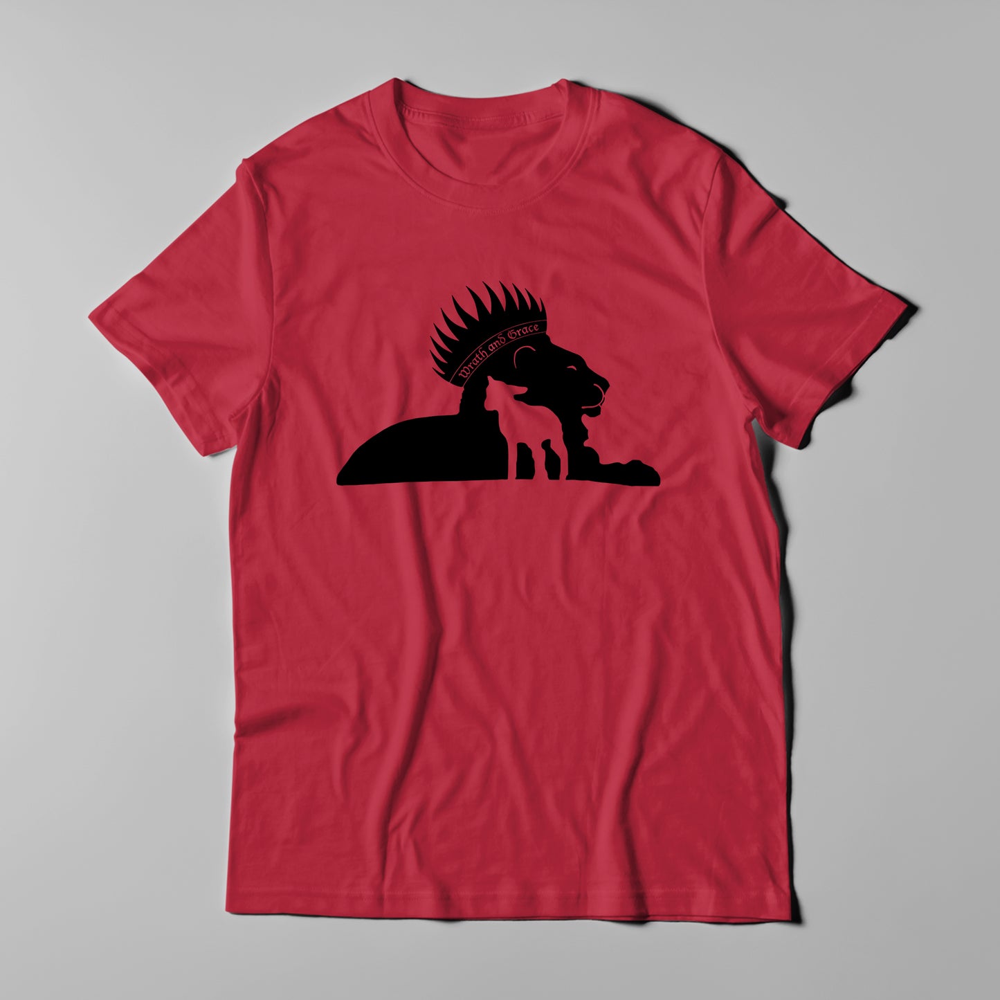 Wrath and Grace Black Logo - Men T-Shirt