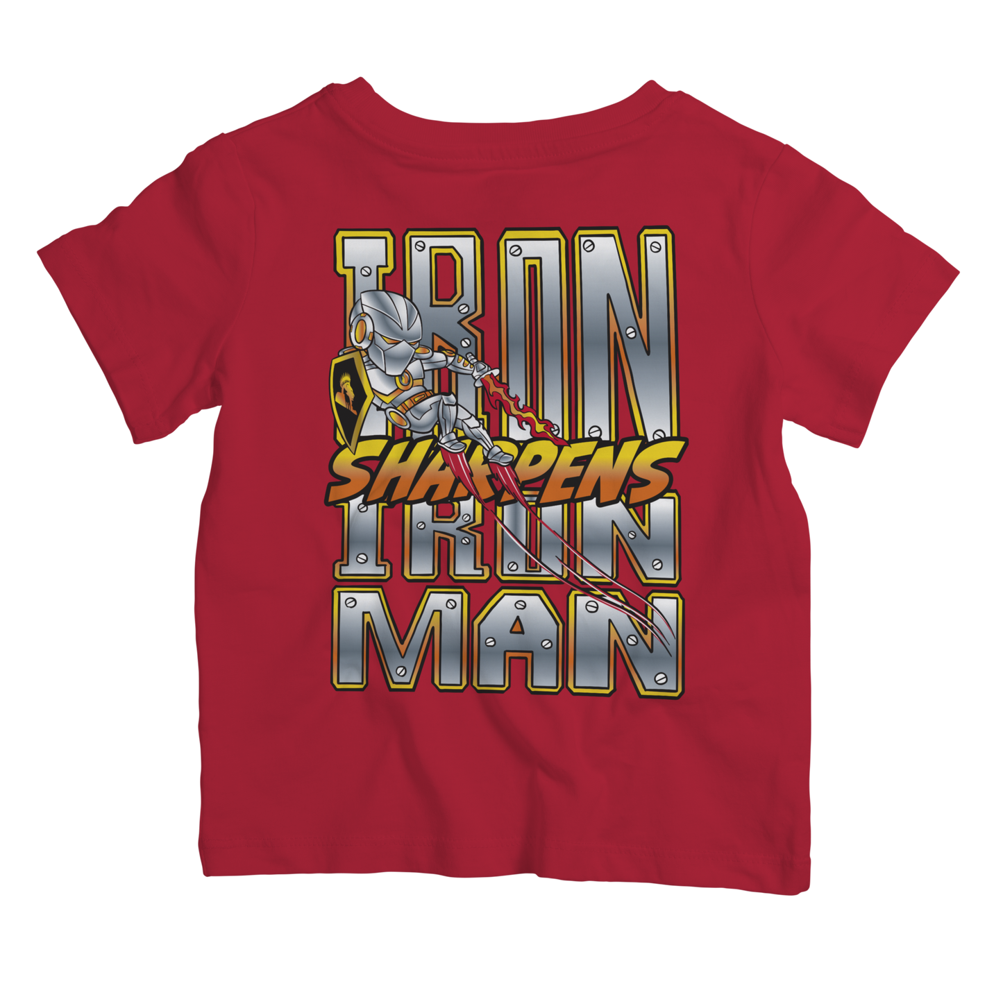 Adult Iron Sharpens Iron Man