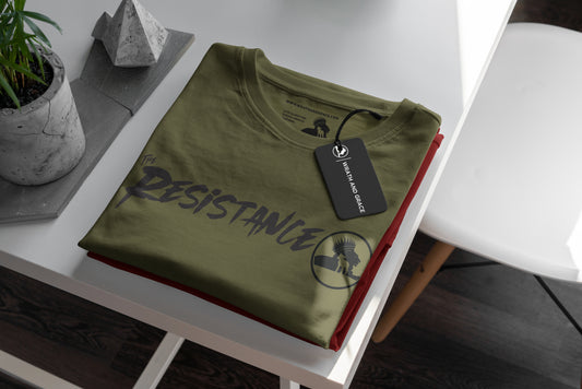 The Resistance Black Logo - Men T-Shirt